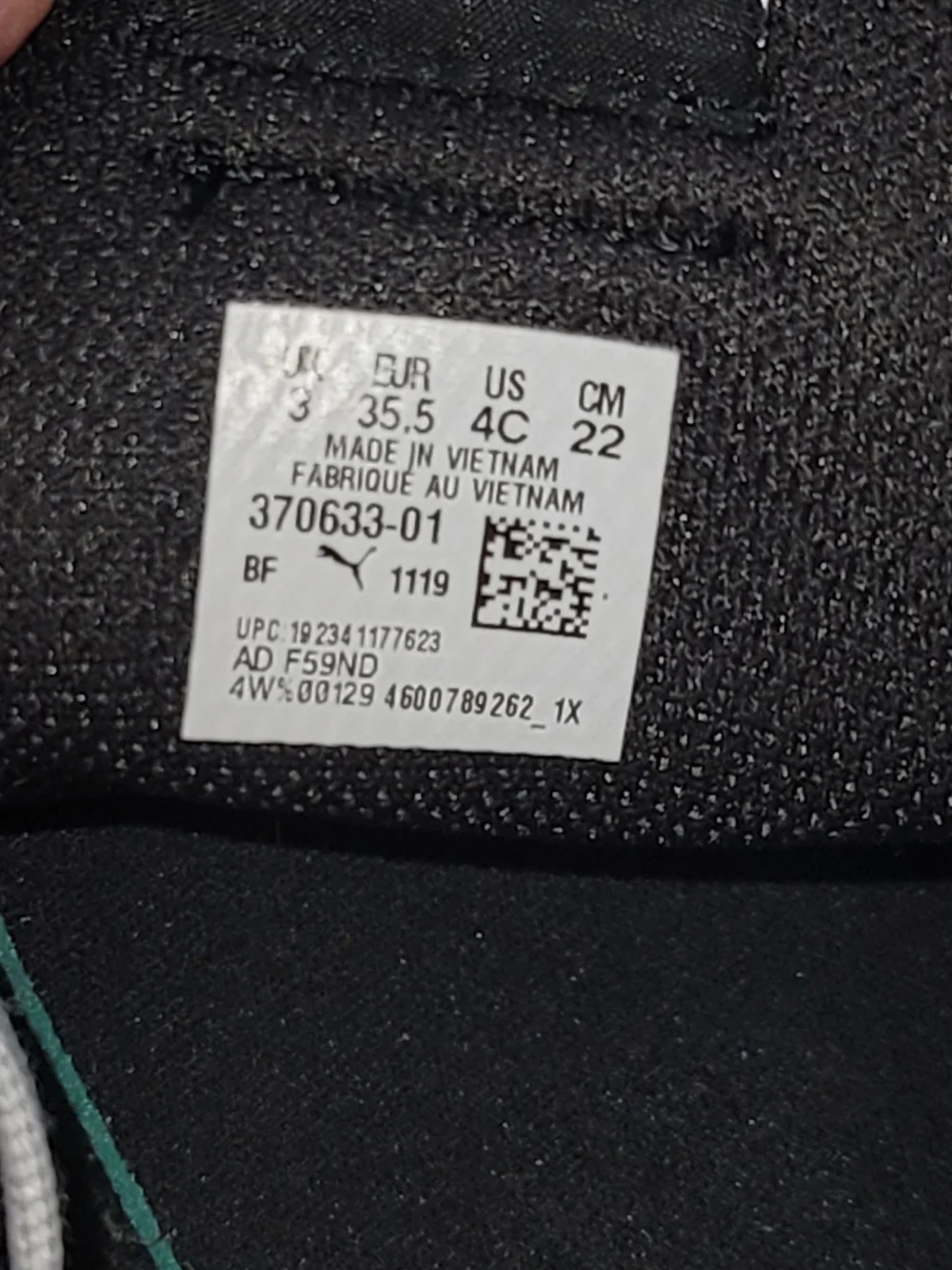 Puma sparkling silver